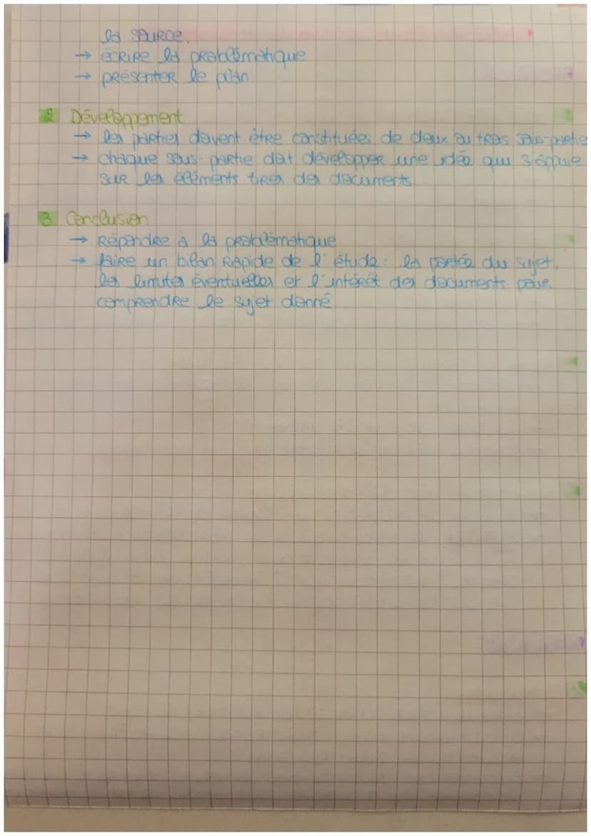 HGGSP: Etude critique de documents
BROUILLON
1. Re ATTENTIVEMENT le sujet et la consigne
→ Repérer parties du cours
->>
vérifier si les mots
