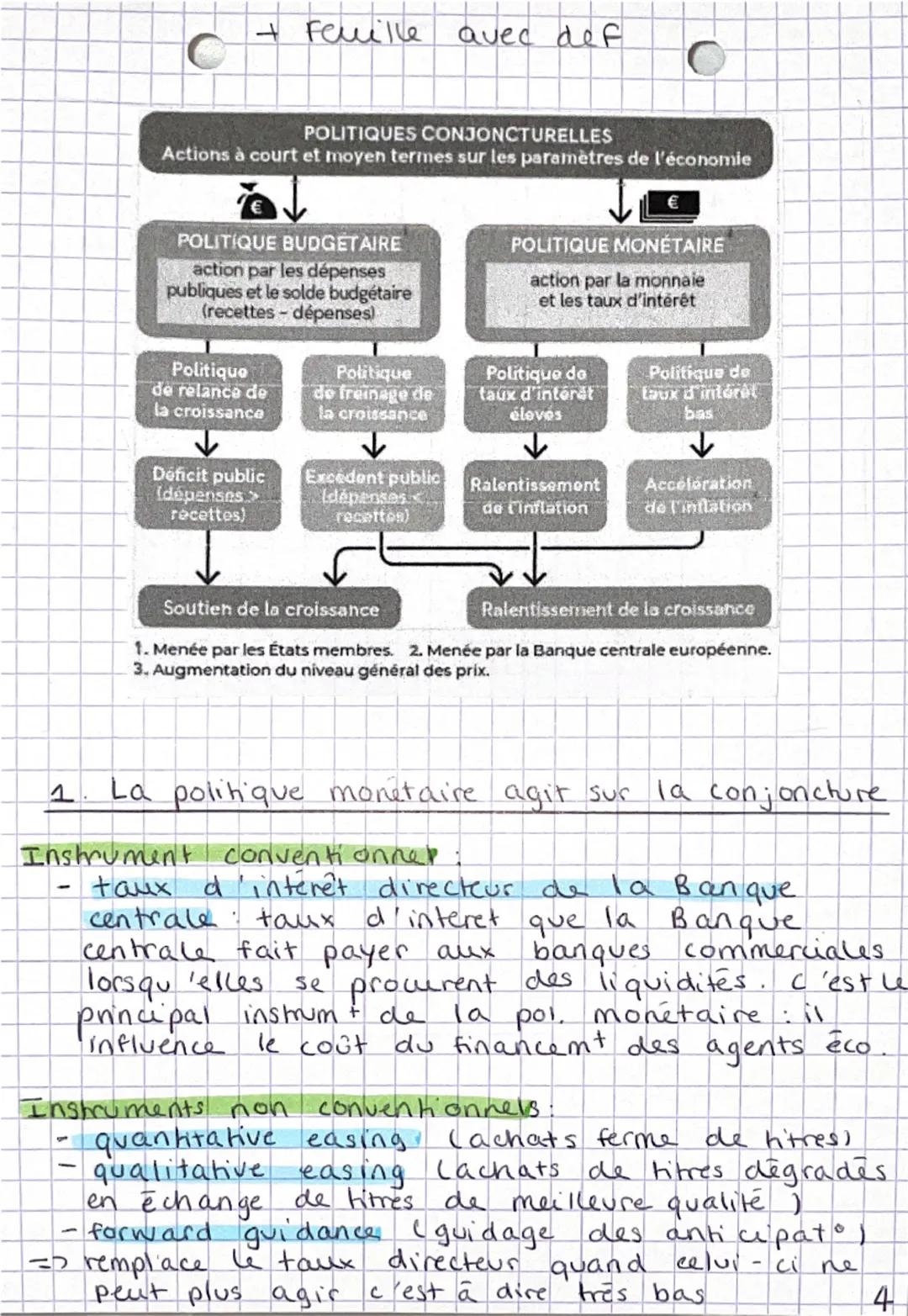 --- OCR Start ---
I
ses
Quelles politiques économi
ques dans le cadre euro
peen?
chap 6
Quelles sont les principales caractéristiques de
I i
