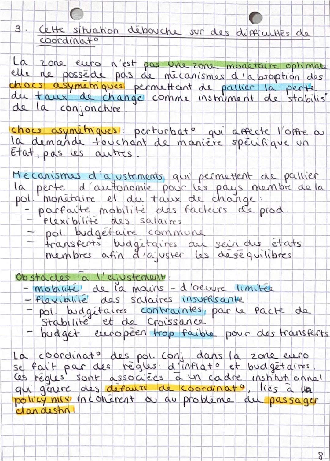 --- OCR Start ---
I
ses
Quelles politiques économi
ques dans le cadre euro
peen?
chap 6
Quelles sont les principales caractéristiques de
I i