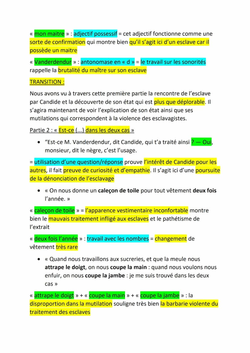 Texte 3: Candide de Voltaire
INTRODUCTION :
Ce texte est l'histoire de Candide, un jeune philosophe, chassé d'un
château qui toujours optimi