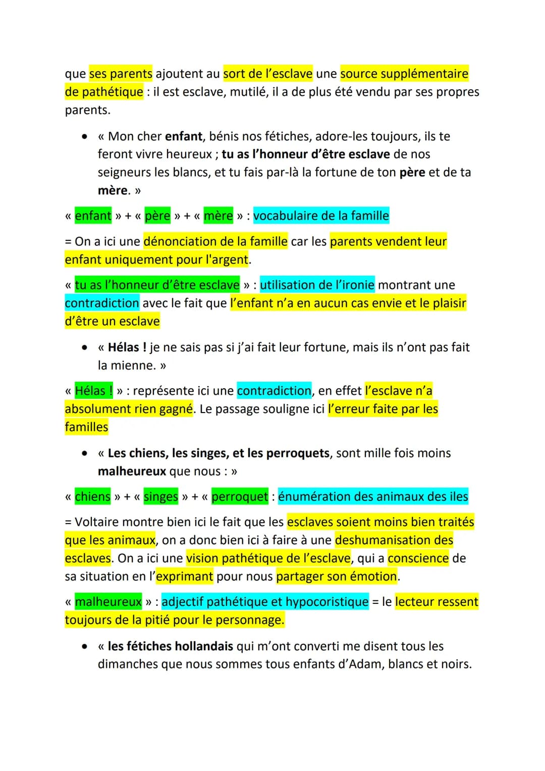 Texte 3: Candide de Voltaire
INTRODUCTION :
Ce texte est l'histoire de Candide, un jeune philosophe, chassé d'un
château qui toujours optimi
