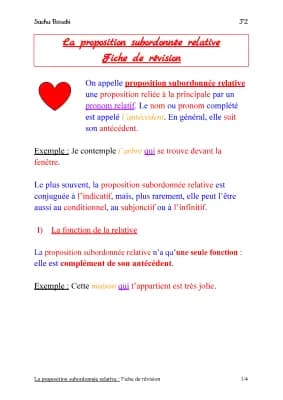 Know Français - LA PROPOSITION SUBORDONNÉE RELATIVE thumbnail