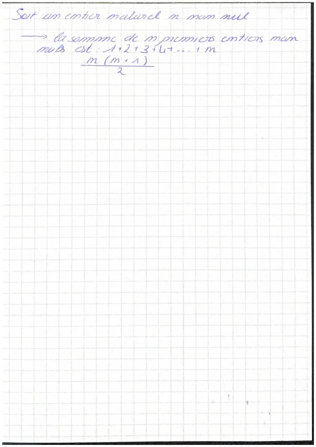 # mathematiques
SUITES ARITHMETIQUES
- lour passer d'un terme auscuvant, on ajoute
toujové le même тотые 2 appelle taisom de la
suite (um)

