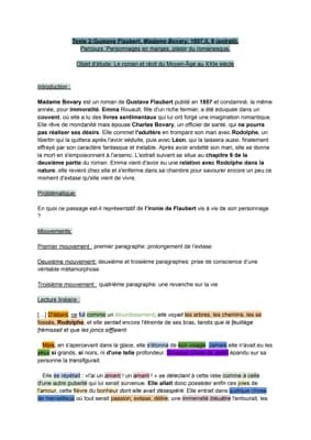 Know Texte Madame Bovary II,9 de Gustave Flaubert thumbnail