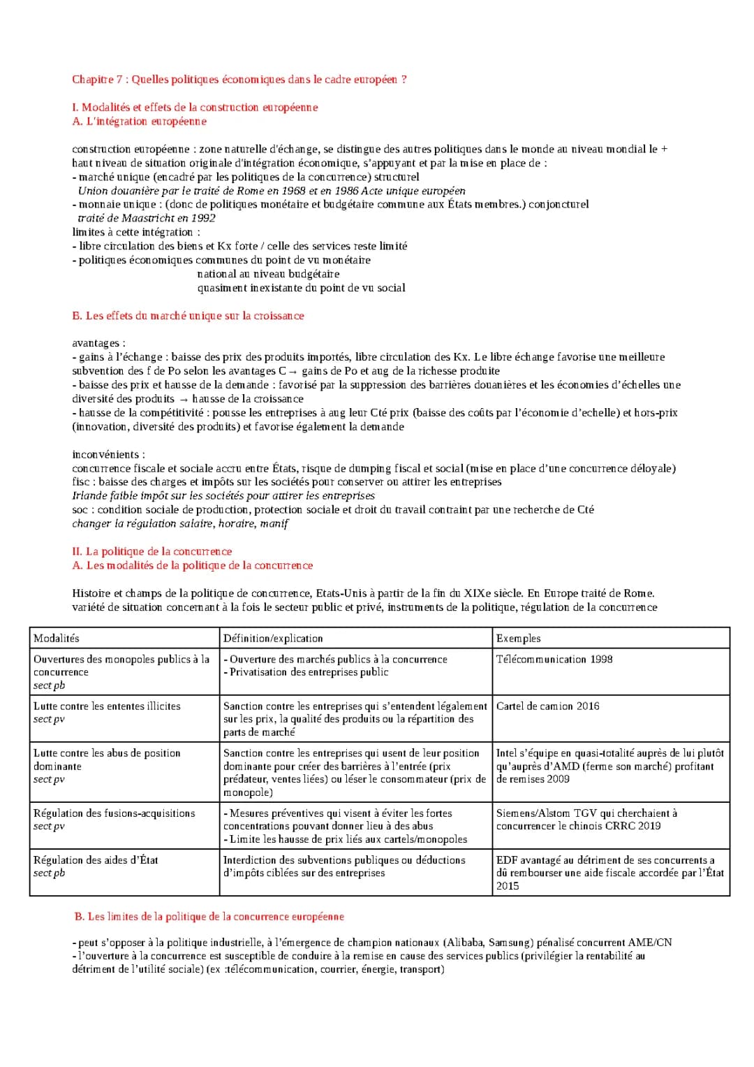 SES C7 Politiques économiques dans le cadre européen