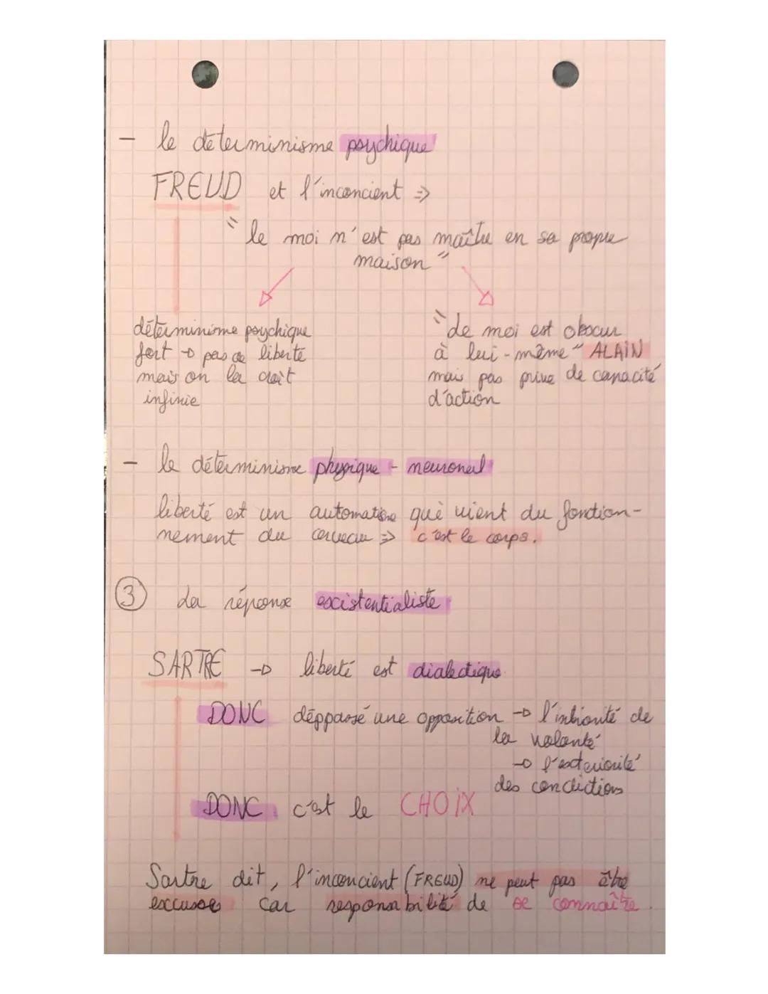 Choisir
diberté
MAIST
Cours 5: la liberté
de la volonté
Nos choix sent-ils libres?
si volontaires alors les choix sont libres
ça revient a c