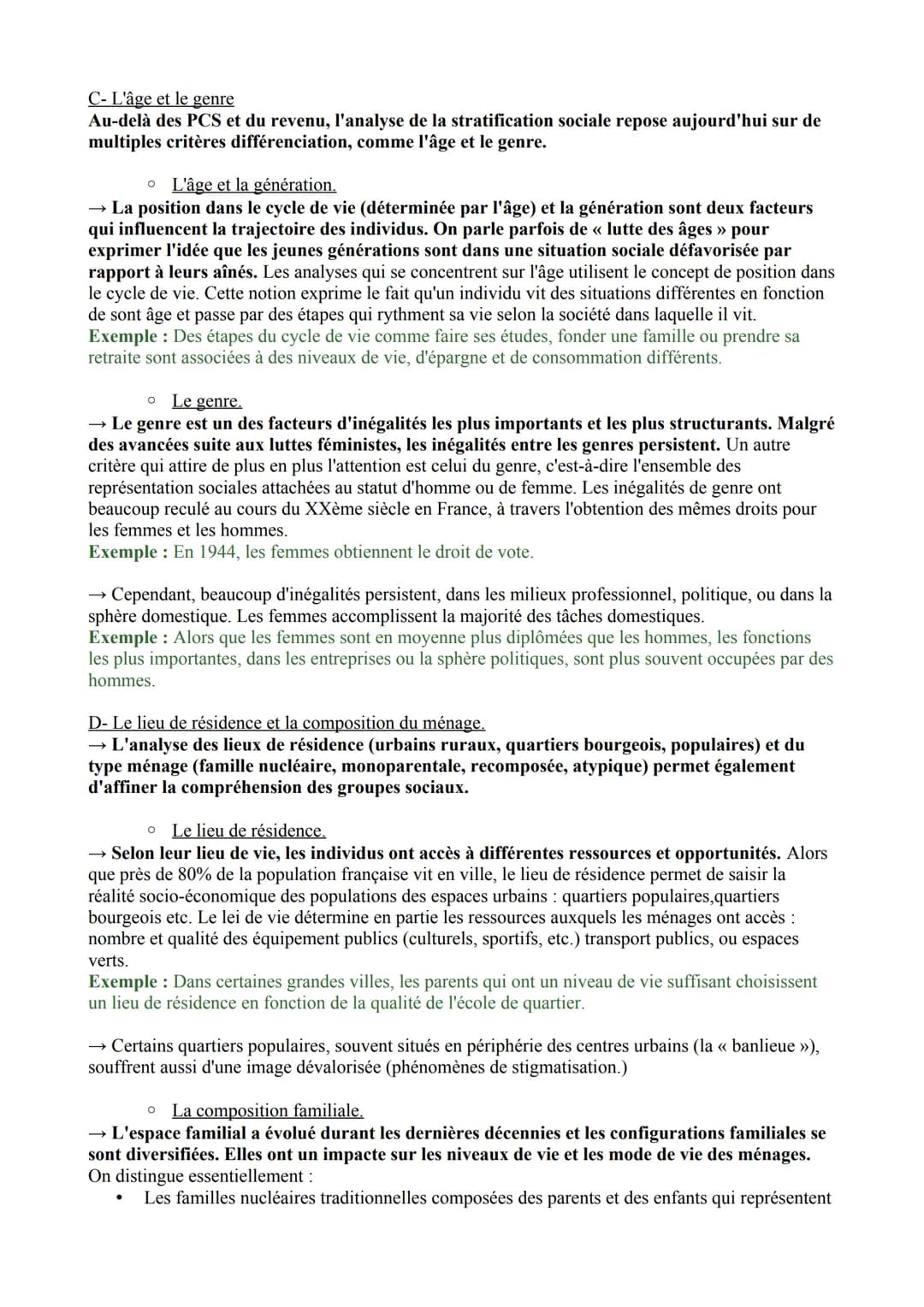 CHAPITRE 1 Social: Comment est structurée la société française actuelle ?
Résumé :
L'analyse de la société repose en partie sur des approche