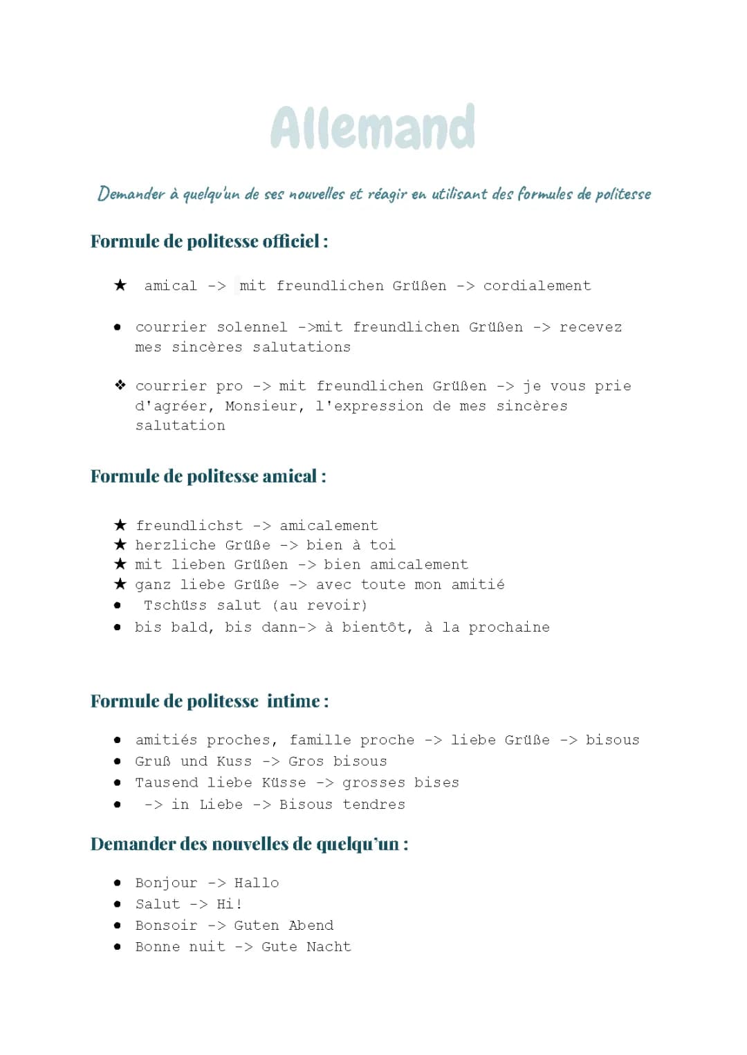 Découvre les formules de politesse en allemand : exemples et expressions drôles