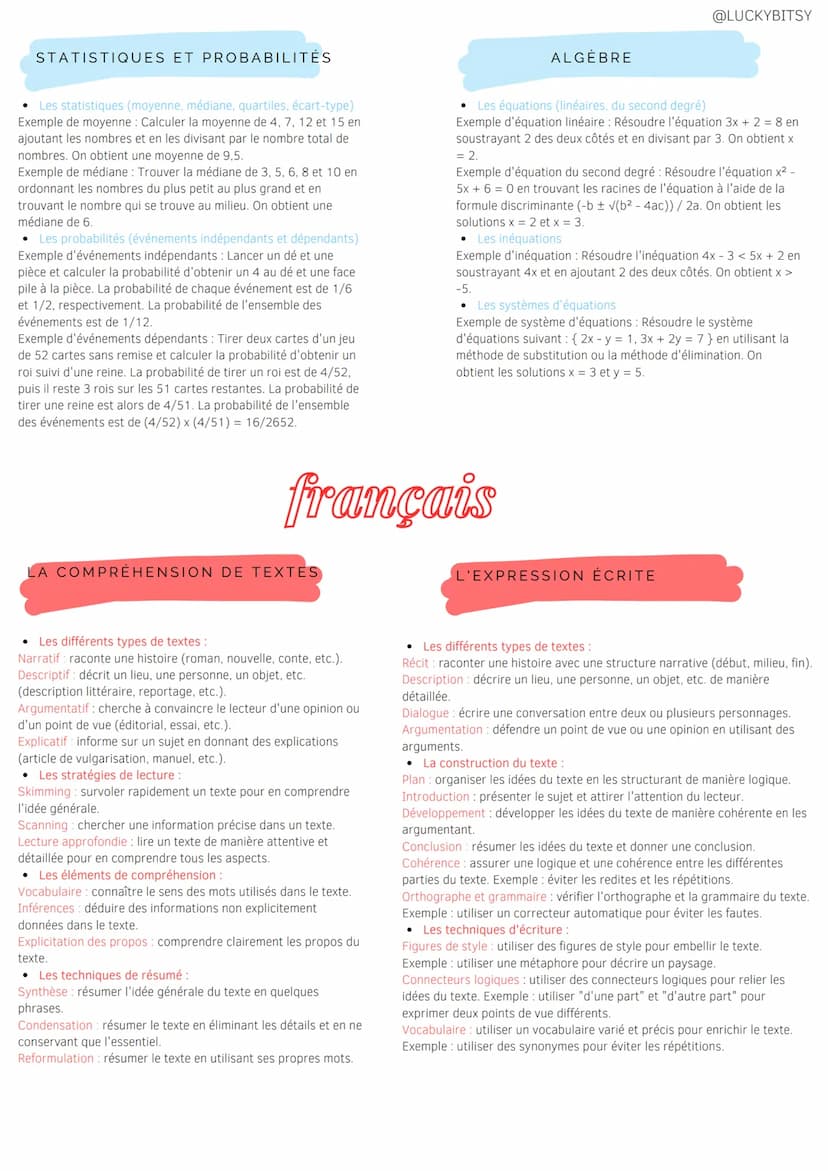 Toute les matières pour le brevet
REVISION COMPLÈTE POUR BREVET
●
mathématiques
NOMBRES ET CALCULS
Les nombres entiers, décimaux, relatifs e