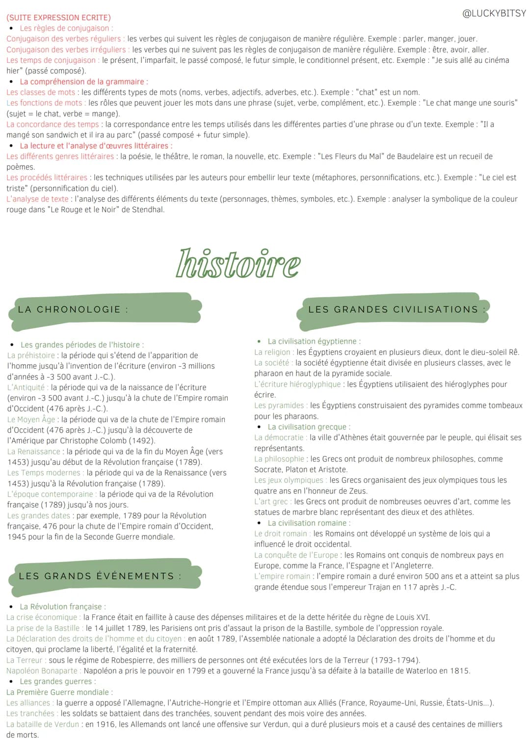 Toute les matières pour le brevet
REVISION COMPLÈTE POUR BREVET
●
mathématiques
NOMBRES ET CALCULS
Les nombres entiers, décimaux, relatifs e