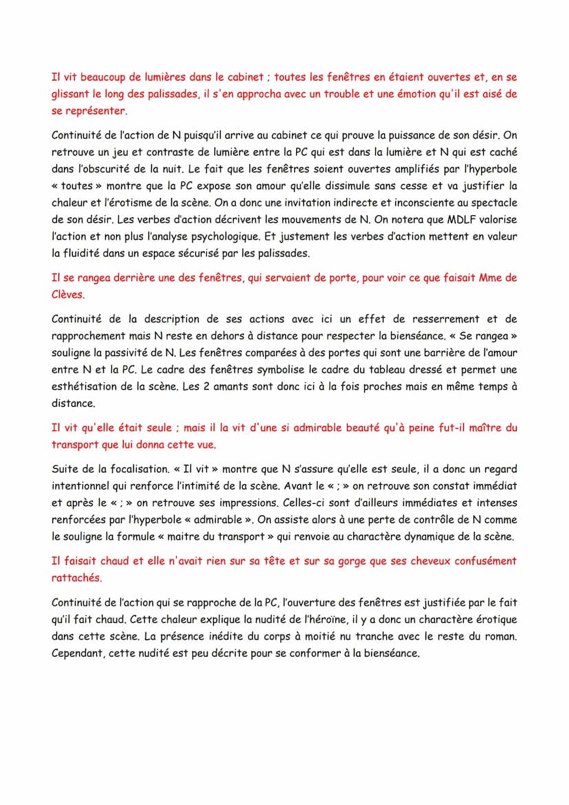 SCENE DES RUBANS LA PRINCESSE DE CLEVES
INTRO:
L'extrait de roman que nous allons étudier aujourd'hui est la scène des rubans du roman La
Pr