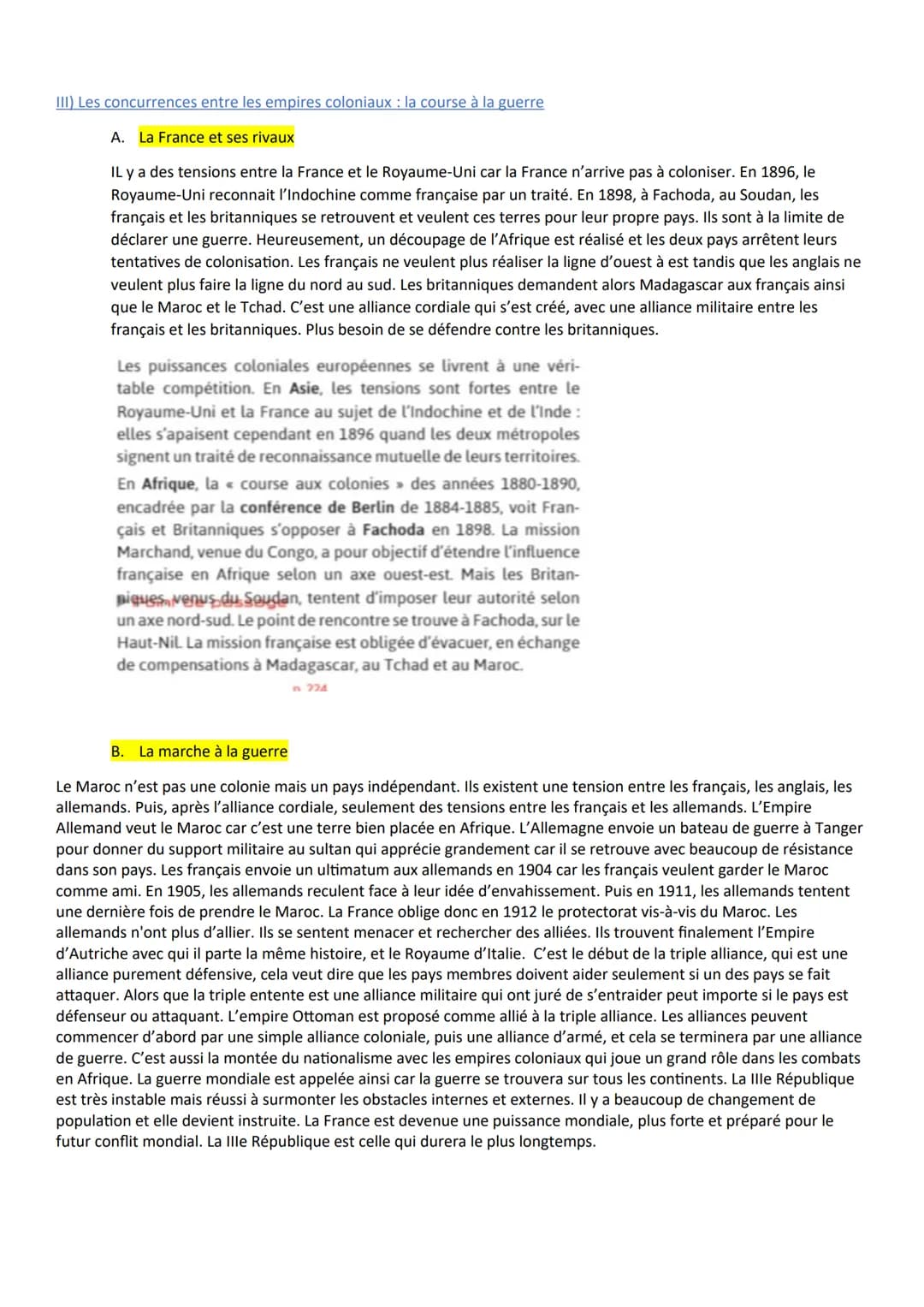 LA TROISIÈME RÉPUBLIQUE AVANT 1914,
UN RÉGIME POLITIQUE ET UN EMPIRE COLONIAL
Introduction
Durant l'été 1870, la France est en guerre contre