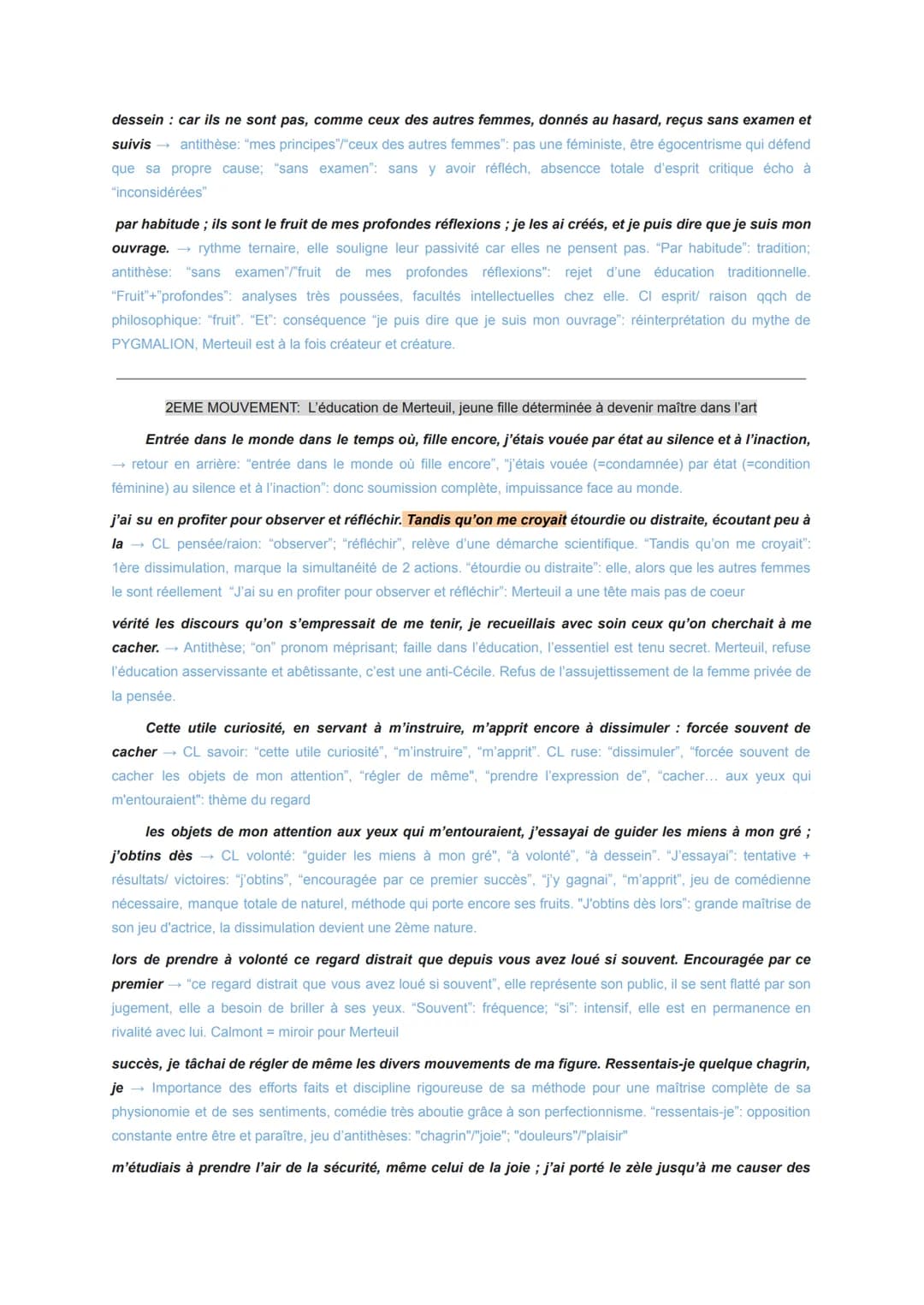 PA: Individu, morale et société
Les Liaisons Dangereuses, Choderlos de Laclos, Seconde Partie, Lettre 81, 1782
Choderlos de Laclos est un mi