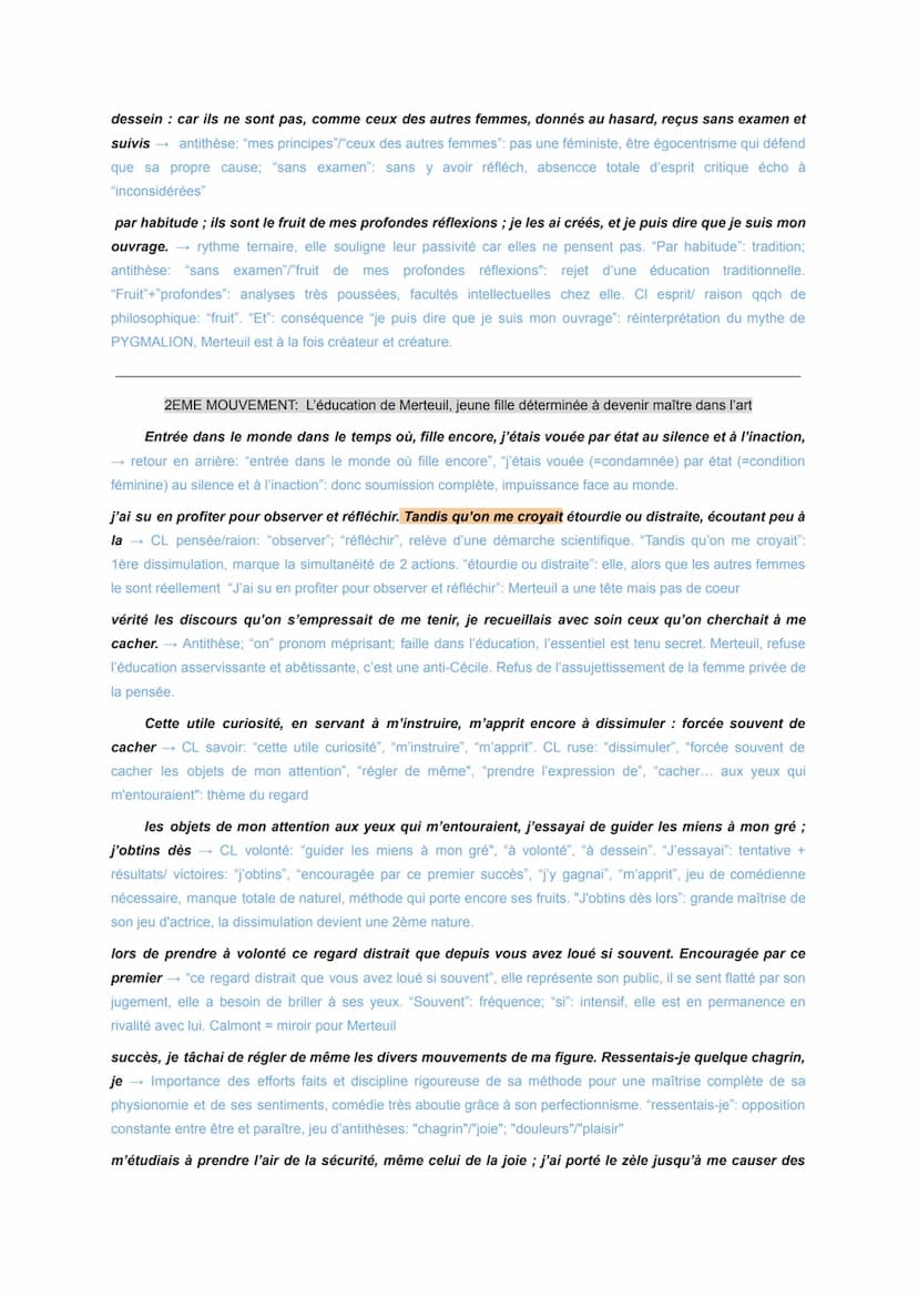 PA: Individu, morale et société
Les Liaisons Dangereuses, Choderlos de Laclos, Seconde Partie, Lettre 81, 1782
Choderlos de Laclos est un mi