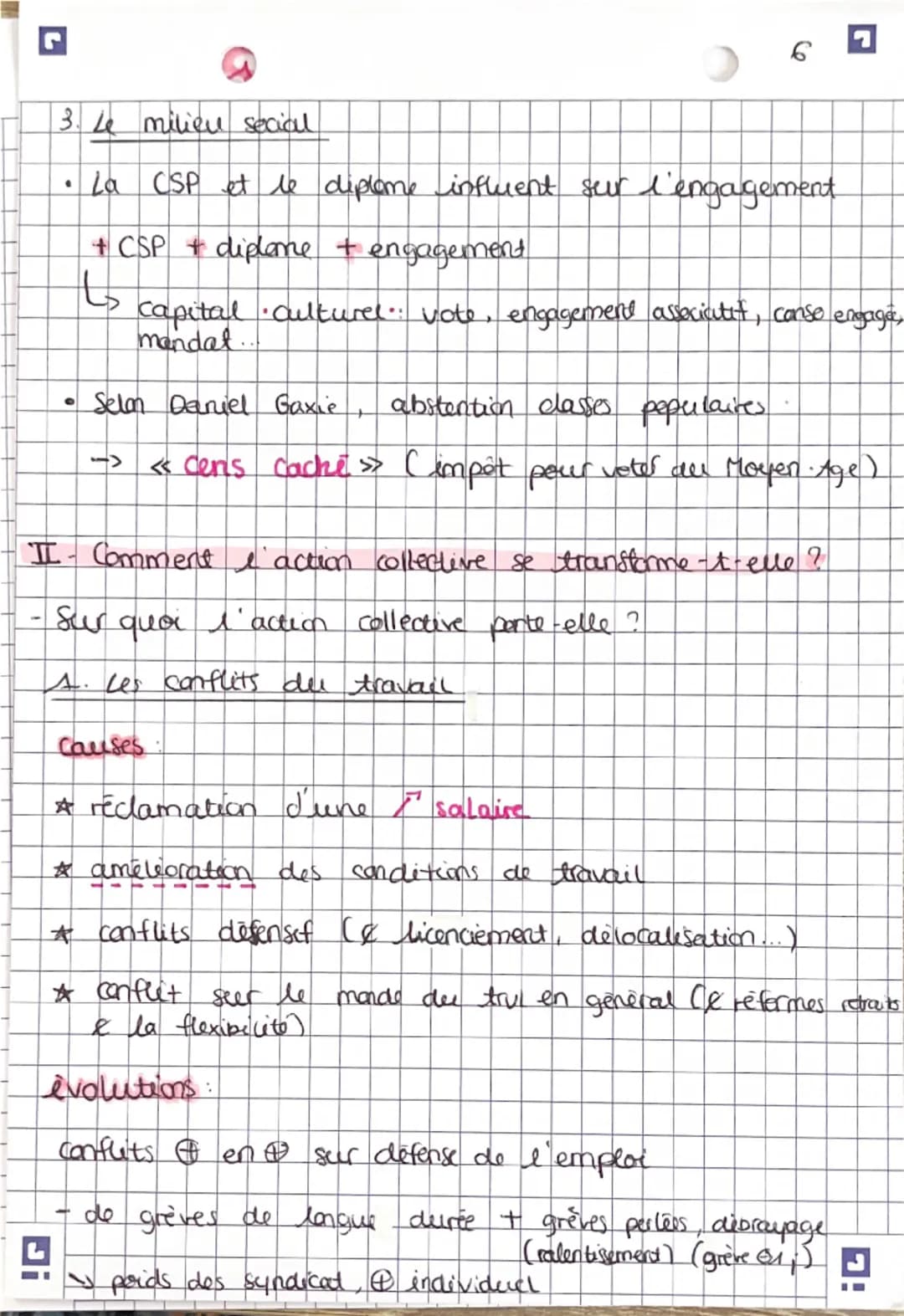 -
SES Ch
Chapitre 7 socio
L'engament politique
I- Comment et pq s'engage-t-on I
- Les formes d'engagement
A. Le vote
-montter ses opinions, 