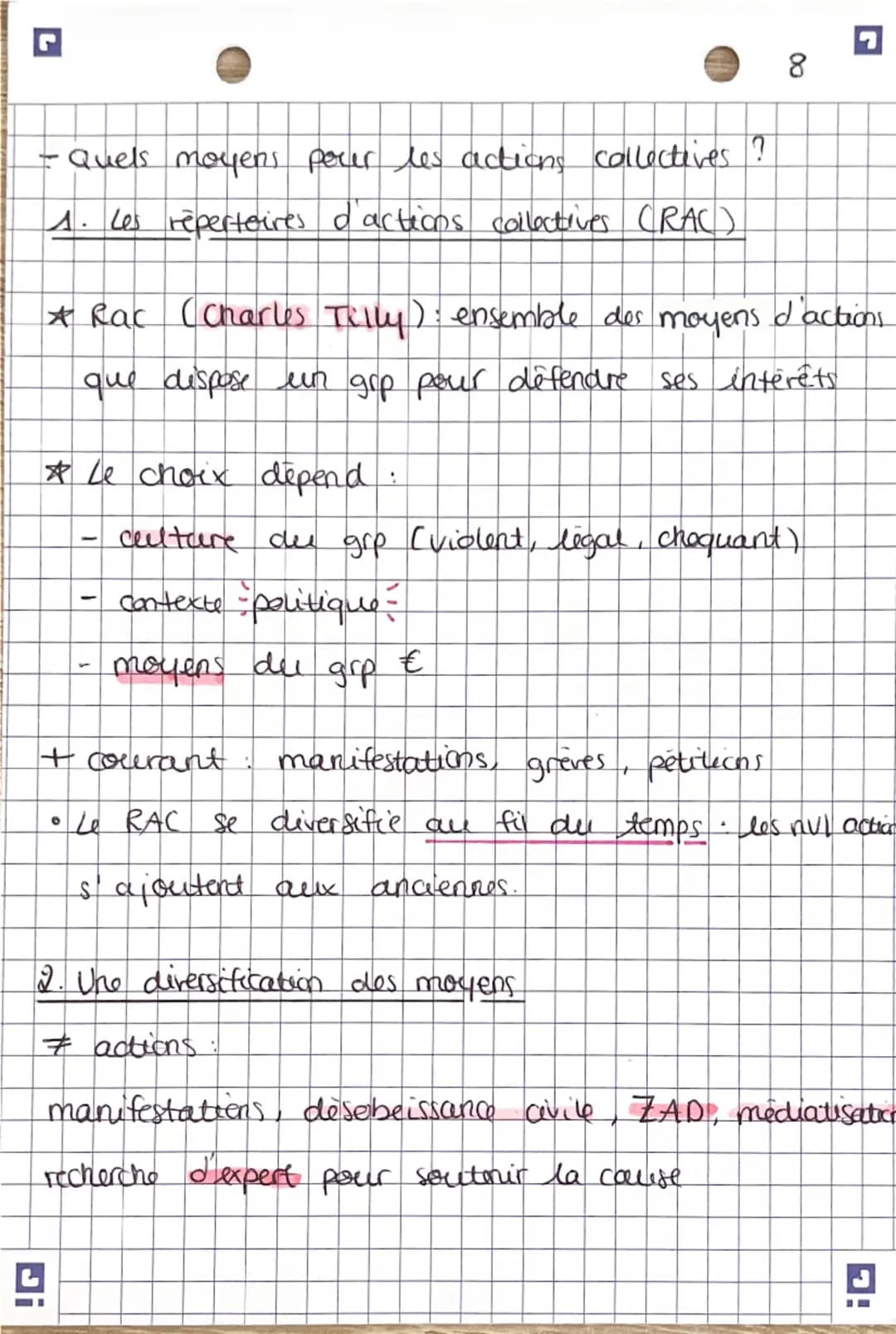-
SES Ch
Chapitre 7 socio
L'engament politique
I- Comment et pq s'engage-t-on I
- Les formes d'engagement
A. Le vote
-montter ses opinions, 