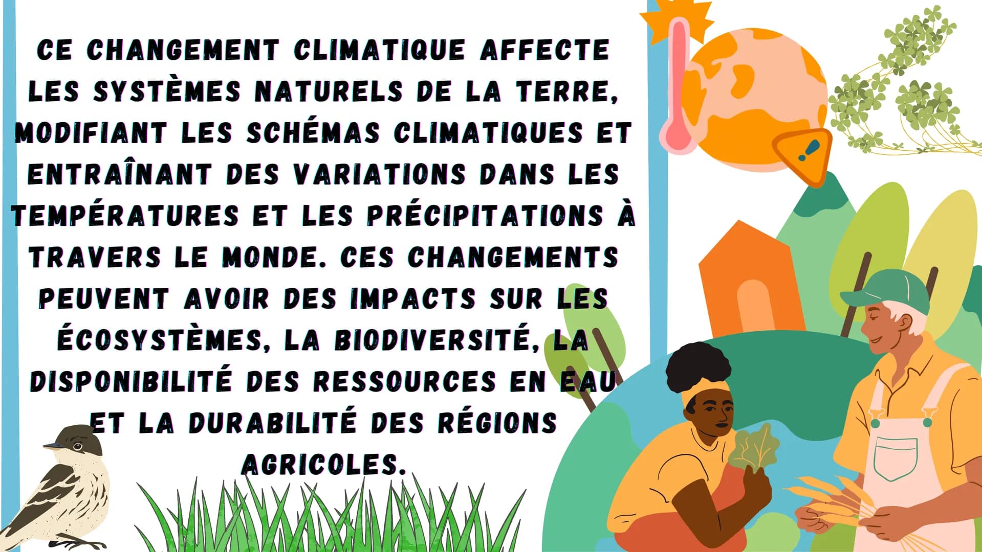 si
RECHAUFFEMENT
CLIMATIQUE INTRODUCTION
LE RÉCHAUFFEMENT CLIMATIQUE, UN SUJET
BRÛLANT D'ACTUALITÉ, SUSCITE DE PLUS EN
PLUS D'INQUIÉTUDES À 