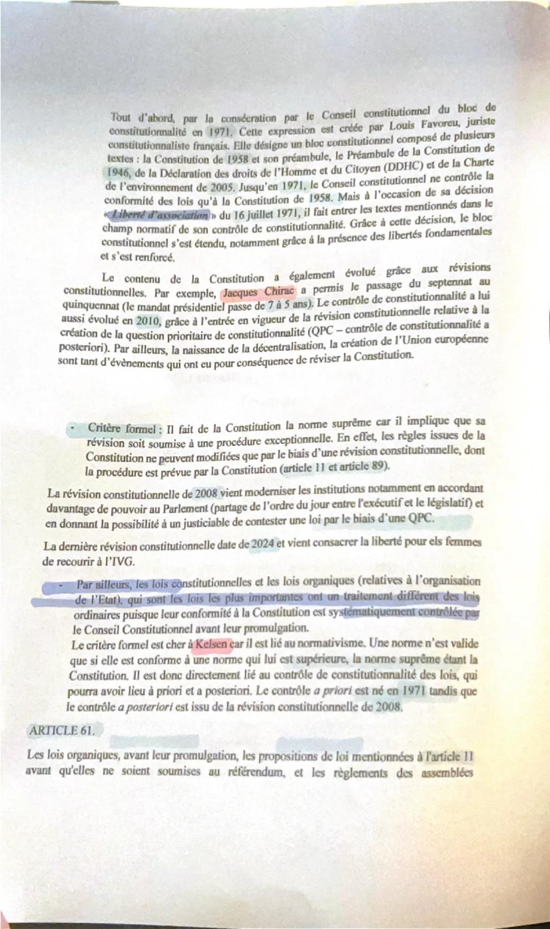 Université de Perpignan
Antenne de Narbonne
L1 Droit

UNIVERSITE
PERPIGNAN
VIA
DOMITIA

DROIT CONSTITUTIONNEL
Semestre I

Séance IV- La noti