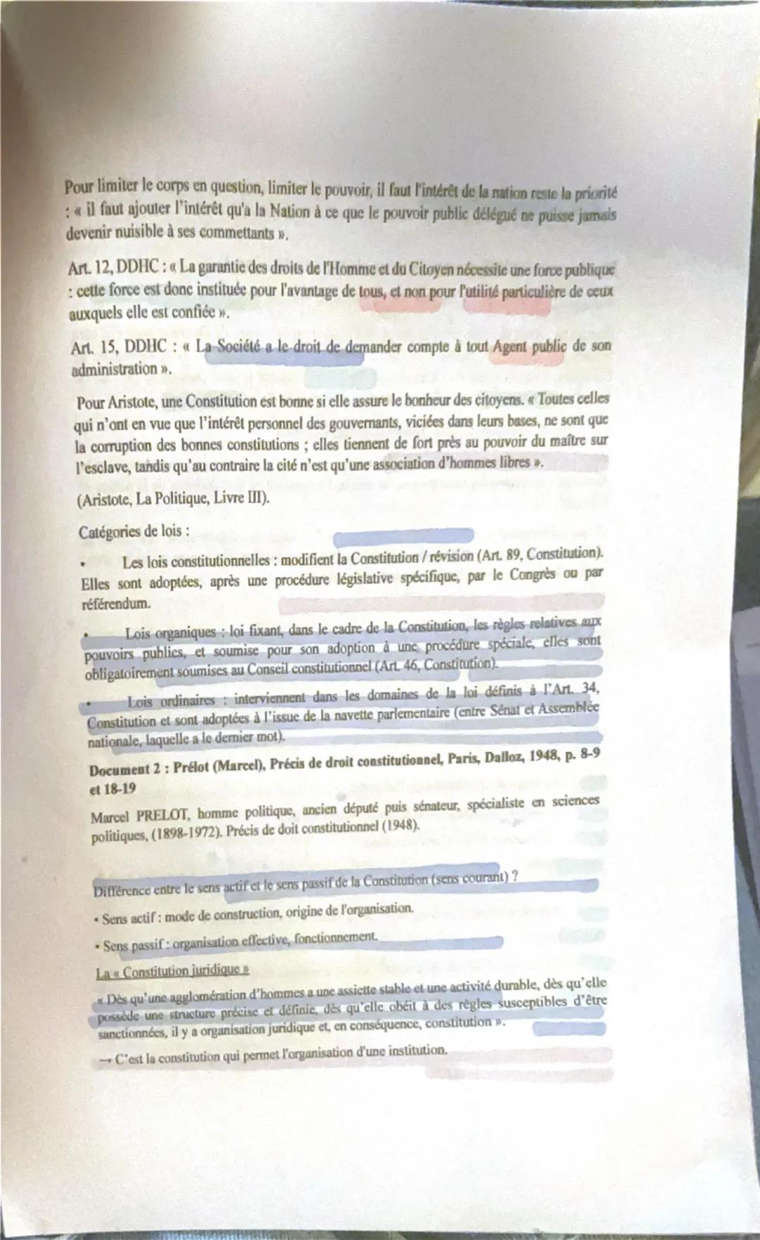 Université de Perpignan
Antenne de Narbonne
L1 Droit

UNIVERSITE
PERPIGNAN
VIA
DOMITIA

DROIT CONSTITUTIONNEL
Semestre I

Séance IV- La noti