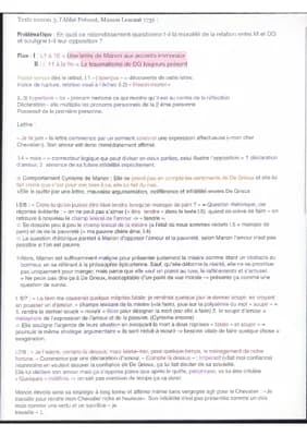 Know La lettre de Manon analyse linéaire Manon Lescaut  thumbnail