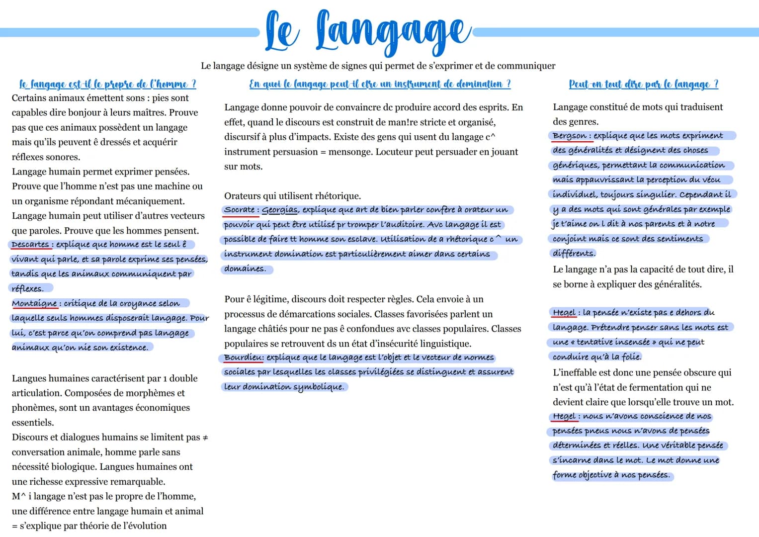Le langage est-il le propre de l'homme ?
Certains animaux émettent sons : pies sont
capables dire bonjour à leurs maîtres. Prouve
pas que ce