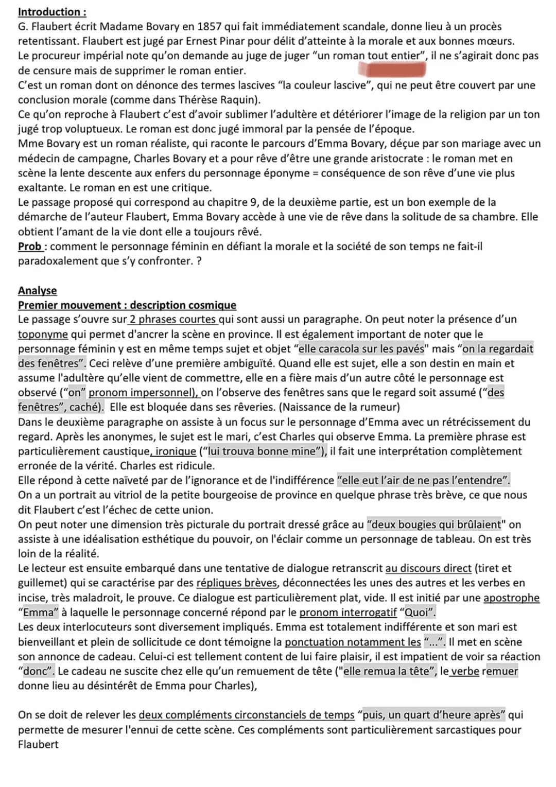 SEQUENCE III
Le roman et le récit du Moyen-Âge au XXI ème siècle
Mme de Lafayette / Individu, morale et société
Explication linéaire n°1 du 