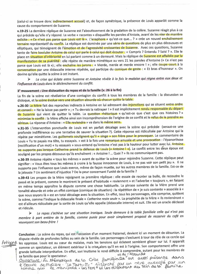 OE 4 Le théâtre du XVIIe siècle au XXIe siècle
OI: Jean-Luc Lagarce, Juste la fin du monde, 1990
Parcours : Crise personnelle, crise familia