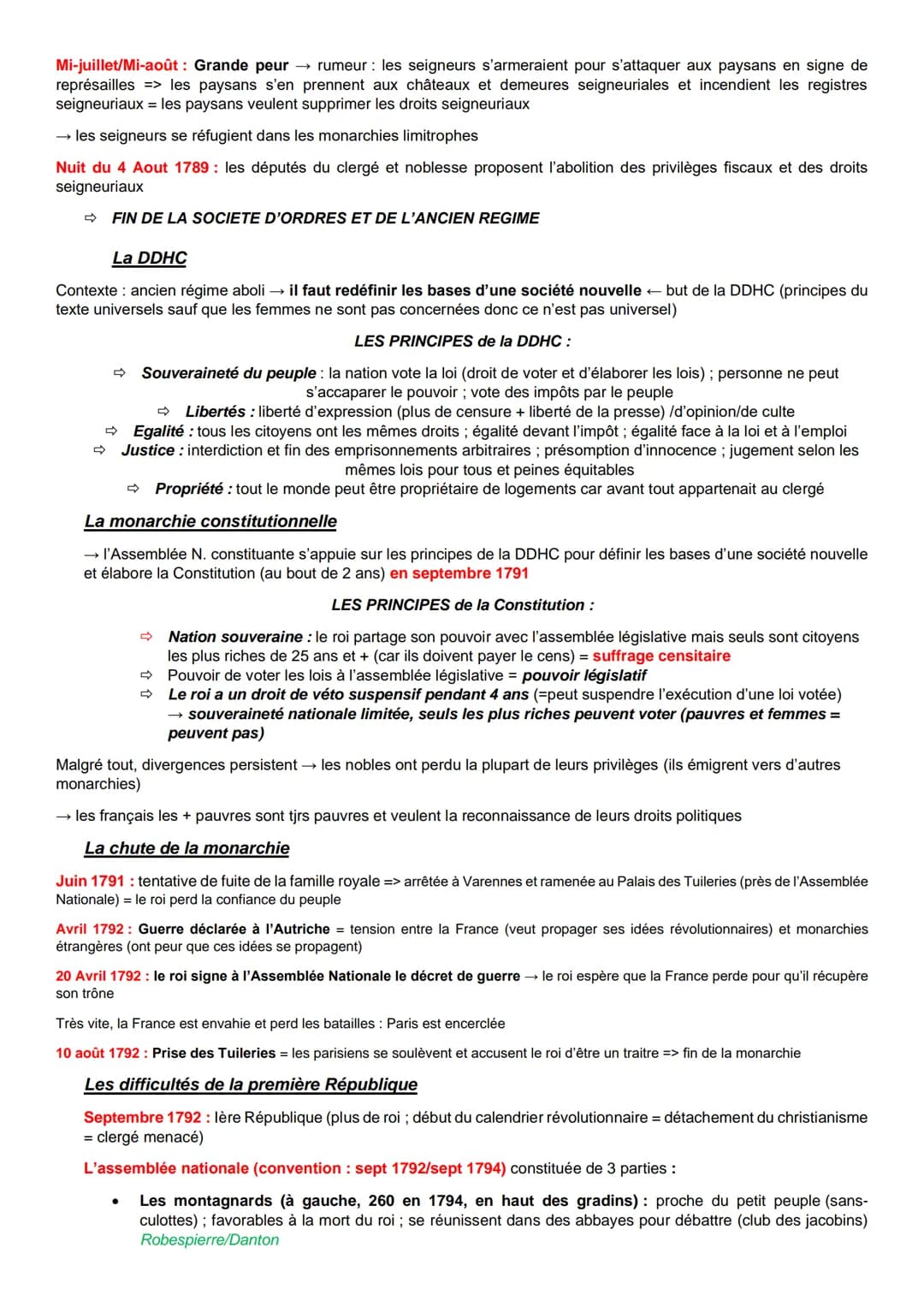 Chapitre 1: La Révolution française et l'Empire : une nouvelle conception de la
nation
Pourquoi la période de la Révolution française et de 
