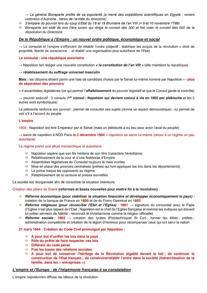 Chapitre 1: La Révolution française et l'Empire : une nouvelle conception de la
nation
Pourquoi la période de la Révolution française et de 