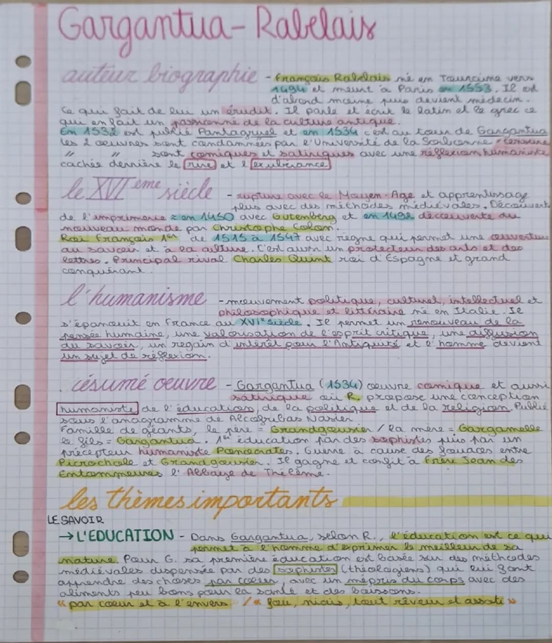 Gargantua-Rabelais
auteur biographie
-
français Rabelais né en Touraine vers
1494 et meint à Paris on 1553. Il ed
d'abord meine purs devient