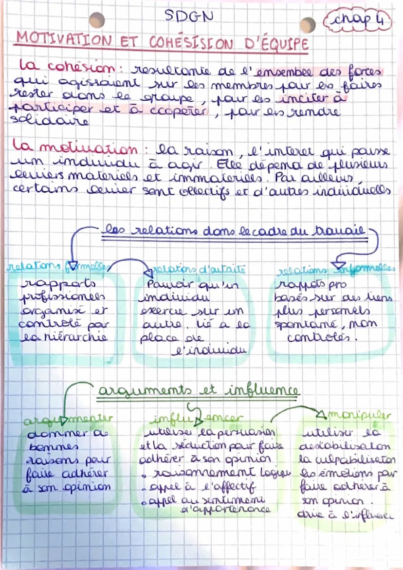SOGNI
Echop 4
LES PHENOMENES RELATIONNELS
relations formelles: basces sur des rapports
professionels, organises et controlees par la
hierarc