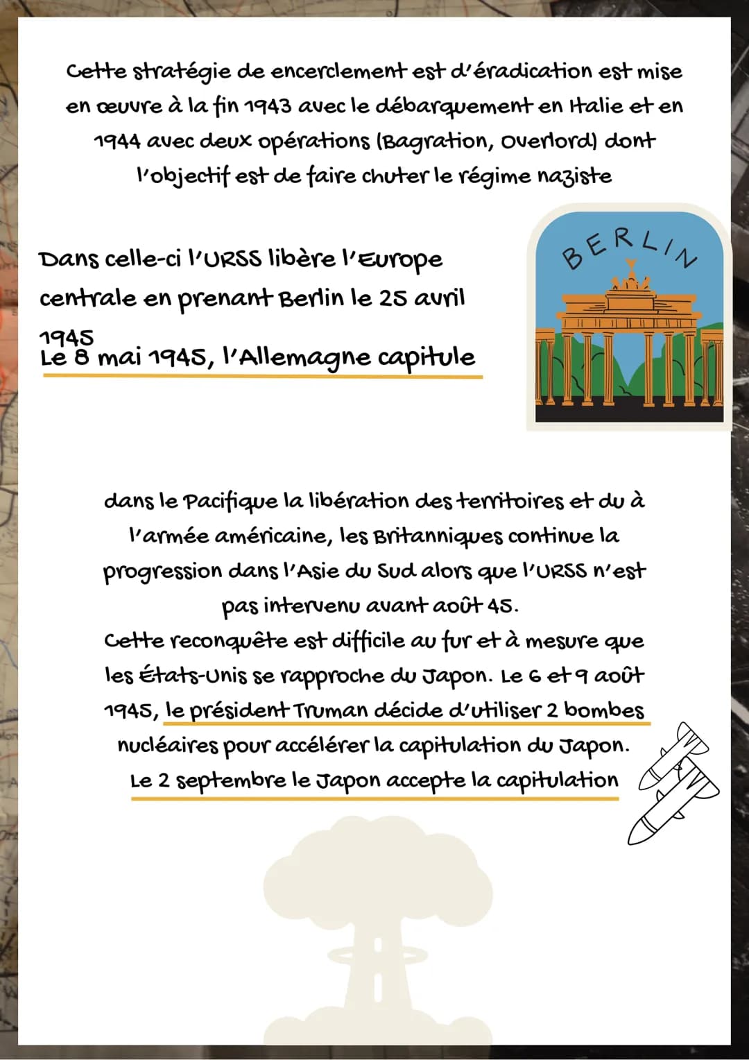 Il n'y aura pas de vainqueur été vaincu, mais
seulement des survivants et des exterminés >>
Joseph Goebbels, discours du 18 février 1943
193