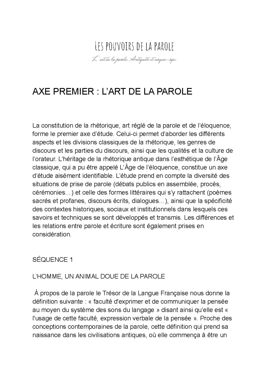 L'Art et l'Histoire de la Rhétorique : De la Parole à l'Écriture PDF