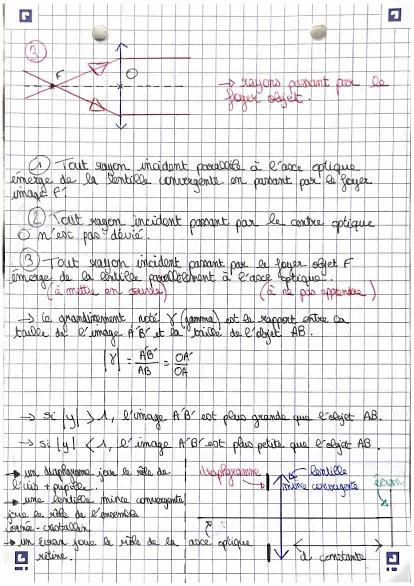 physique
physique
Chapitre 7. lentilles et modele de l'œil
-> Une lentille est un milieu transparent limité par
deux surfaces don't au moins