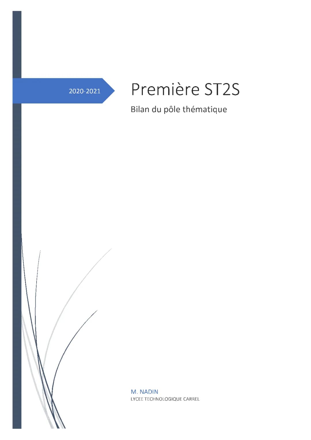 Programme ST2S Première : Ressources PDF et Espérance de Vie 2024