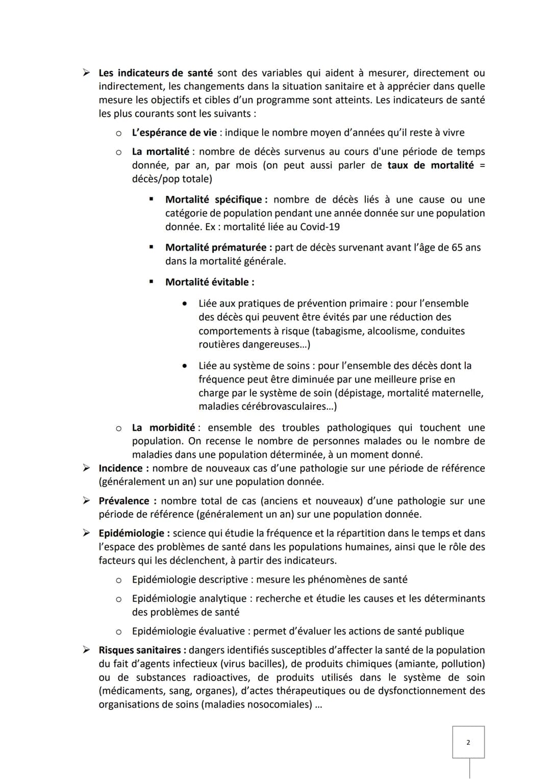 2020-2021
Première ST2S
Bilan du pôle thématique
M. NADIN
LYCEE TECHNOLOGIQUE CARREL Table des matières
Définitions - Ce que je dois savoir 