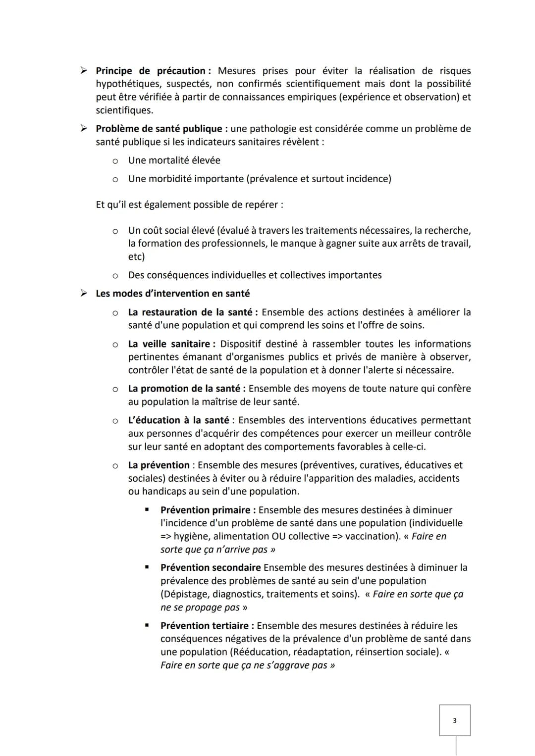 2020-2021
Première ST2S
Bilan du pôle thématique
M. NADIN
LYCEE TECHNOLOGIQUE CARREL Table des matières
Définitions - Ce que je dois savoir 
