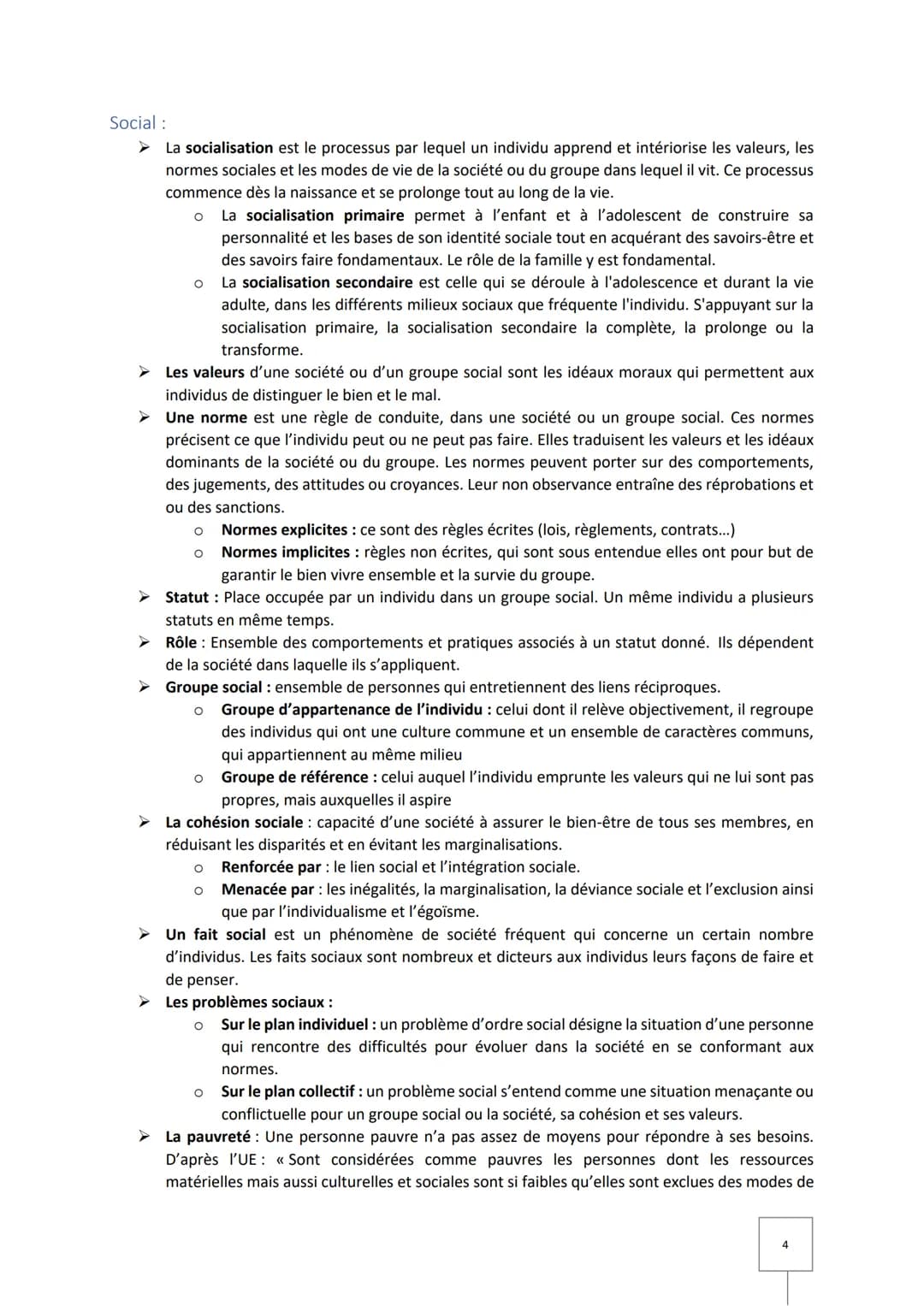 2020-2021
Première ST2S
Bilan du pôle thématique
M. NADIN
LYCEE TECHNOLOGIQUE CARREL Table des matières
Définitions - Ce que je dois savoir 