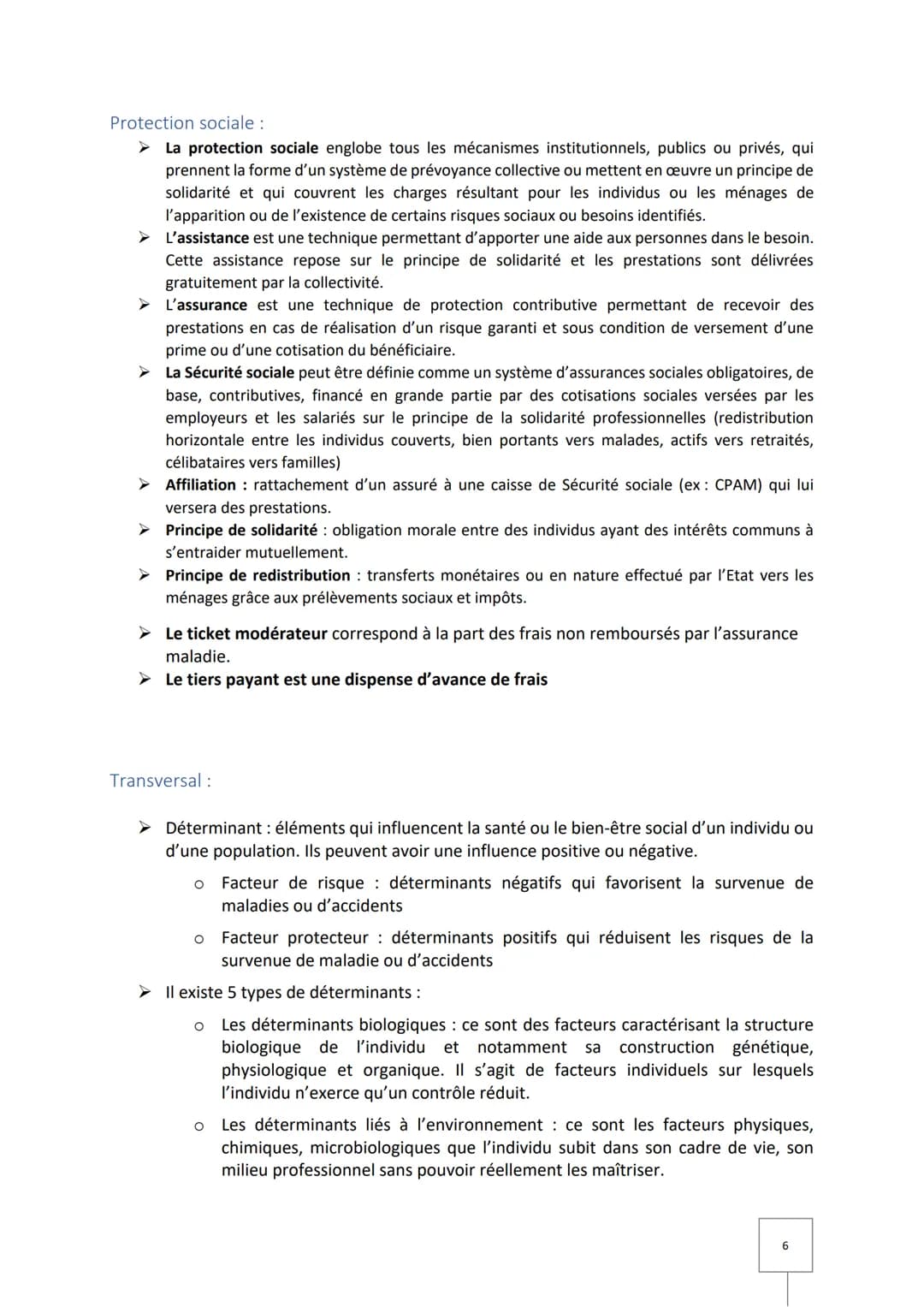 2020-2021
Première ST2S
Bilan du pôle thématique
M. NADIN
LYCEE TECHNOLOGIQUE CARREL Table des matières
Définitions - Ce que je dois savoir 