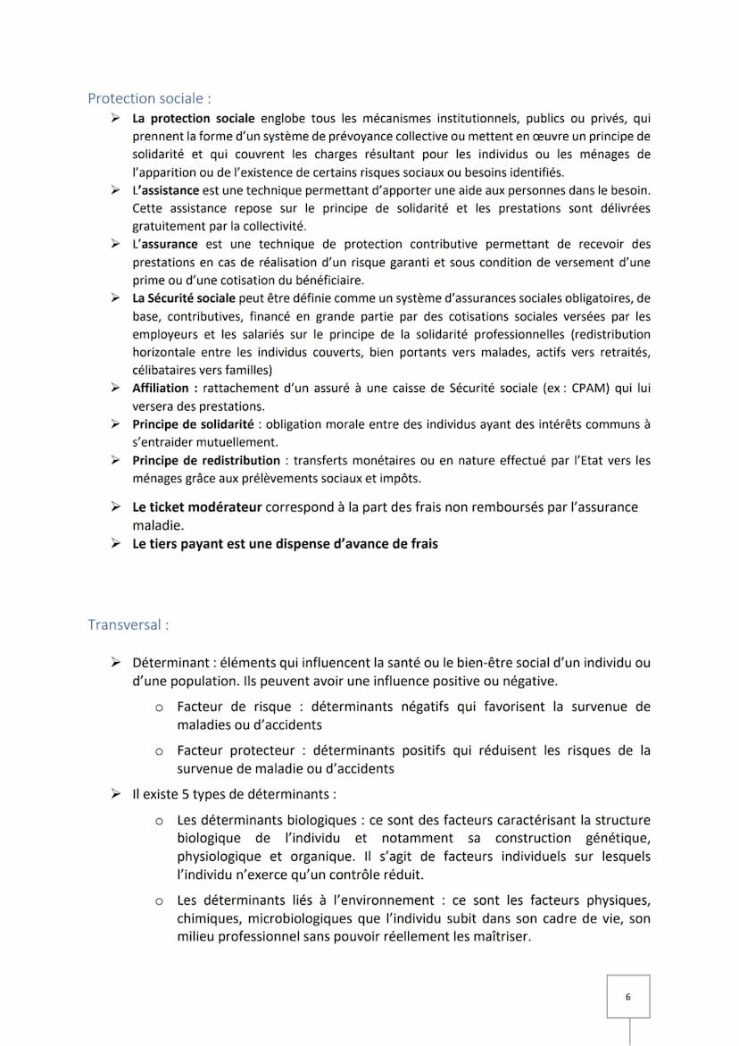 2020-2021
Première ST2S
Bilan du pôle thématique
M. NADIN
LYCEE TECHNOLOGIQUE CARREL Table des matières
Définitions - Ce que je dois savoir 