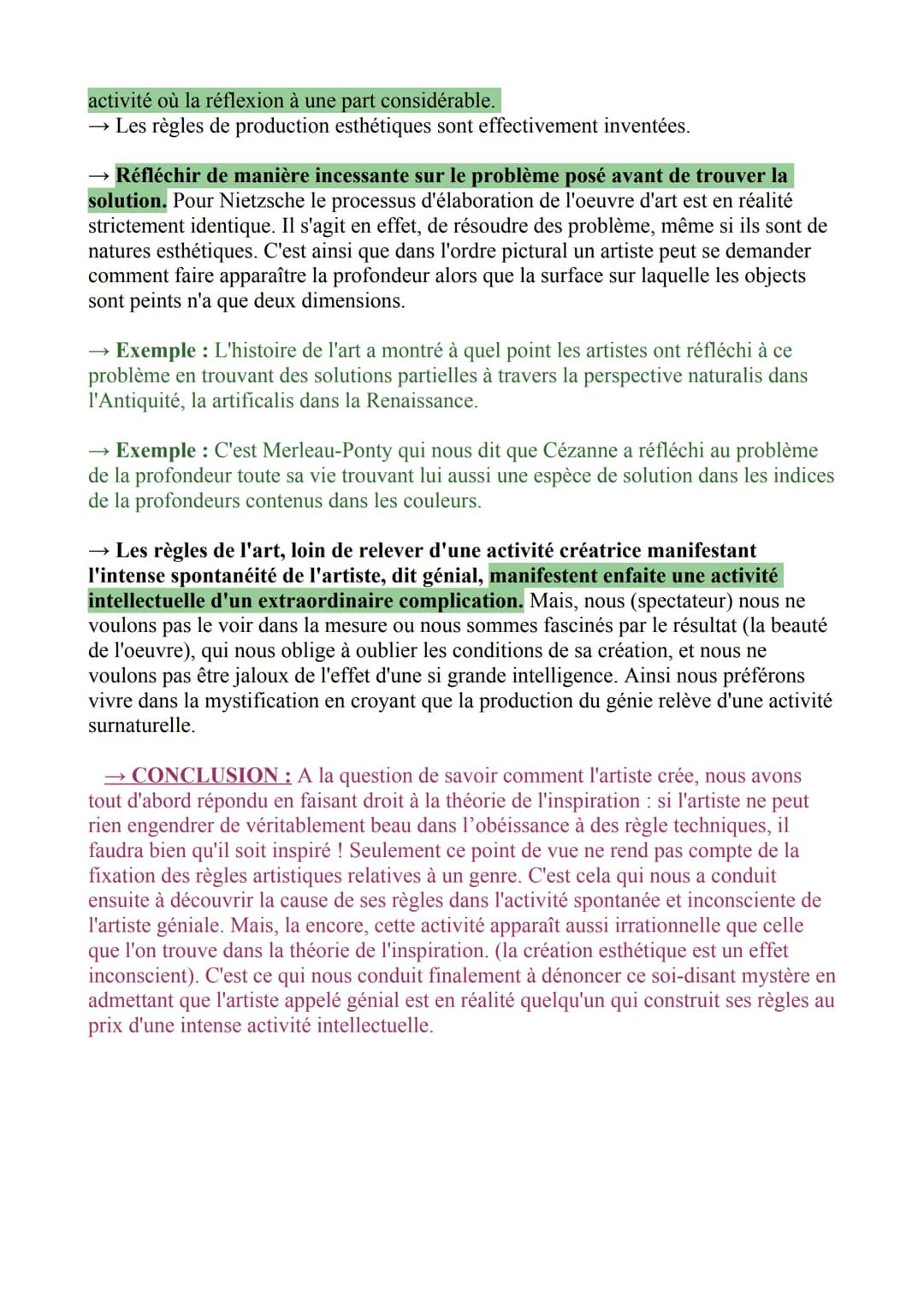 CHAPITRE 5: L'ART.
→ INTRODUCTION : Le mot « art » à la même étymologie que le mot
<< technique » technê en grec qui donne ars en latin. Au 