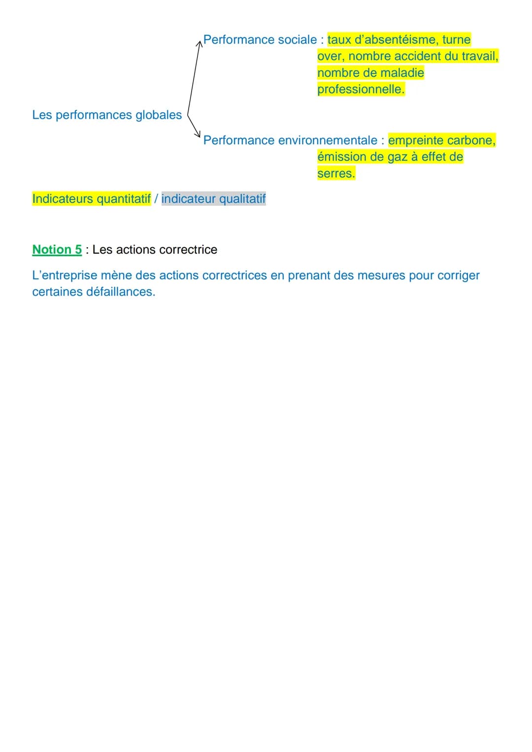 Chapitre 7: Comment interpréter le
diagnostic ? Le traduire en objectif ?
Notion 1: Lien entre « objectif stratégique» et « finalité >>
➤ Fi