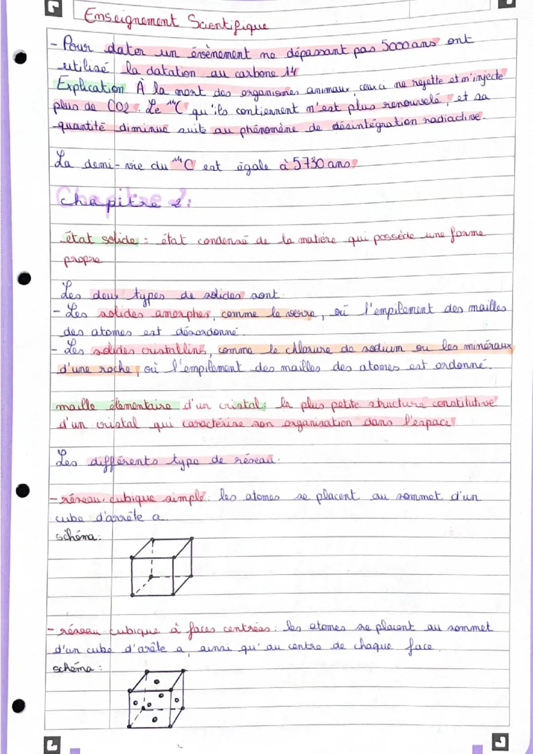 Enseignement Scientifique

theme 1: Une longue histoire de la matière
chap 1
élément chimique. J'ensemble des atomes et ons ayant
le même nu