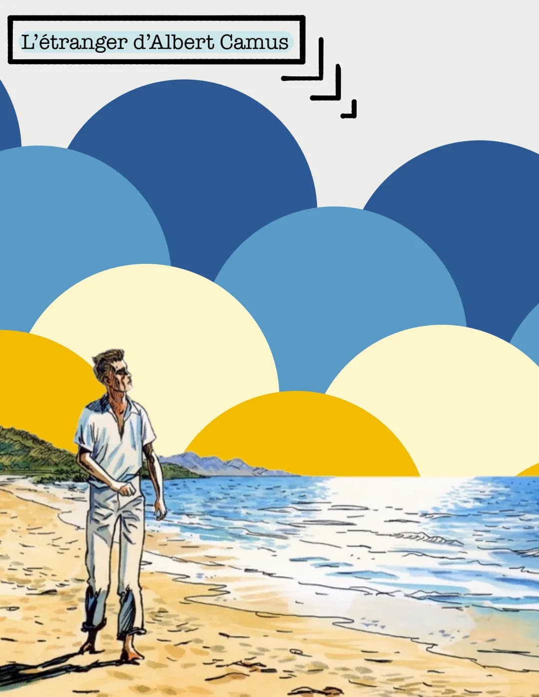 L'étranger d'Albert Camus L'étranger d'Albert Camus
L Publié en 1942: au milieu de la 2nd guerre mondiale
L› Philosophie de l'absurde : notr