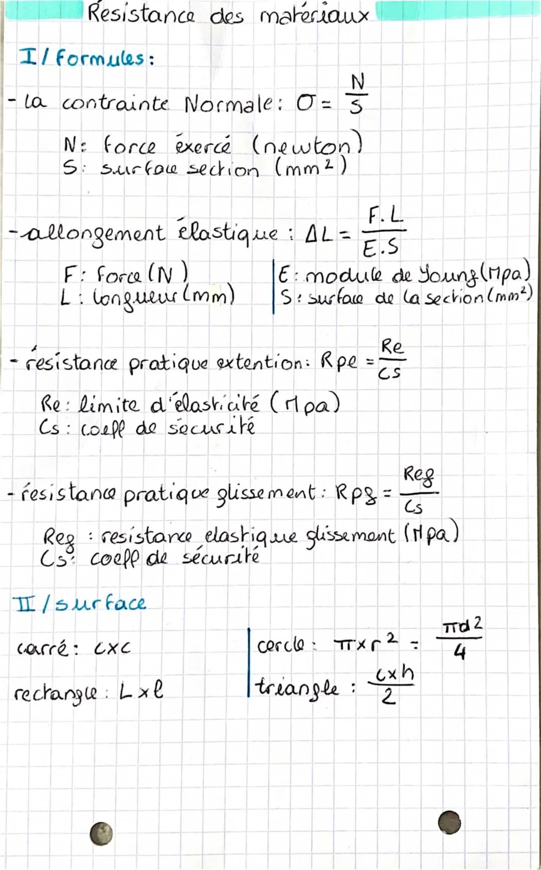 Découvre la Résistance des Matériaux : Cours et Exercices PDF pour les Curieux