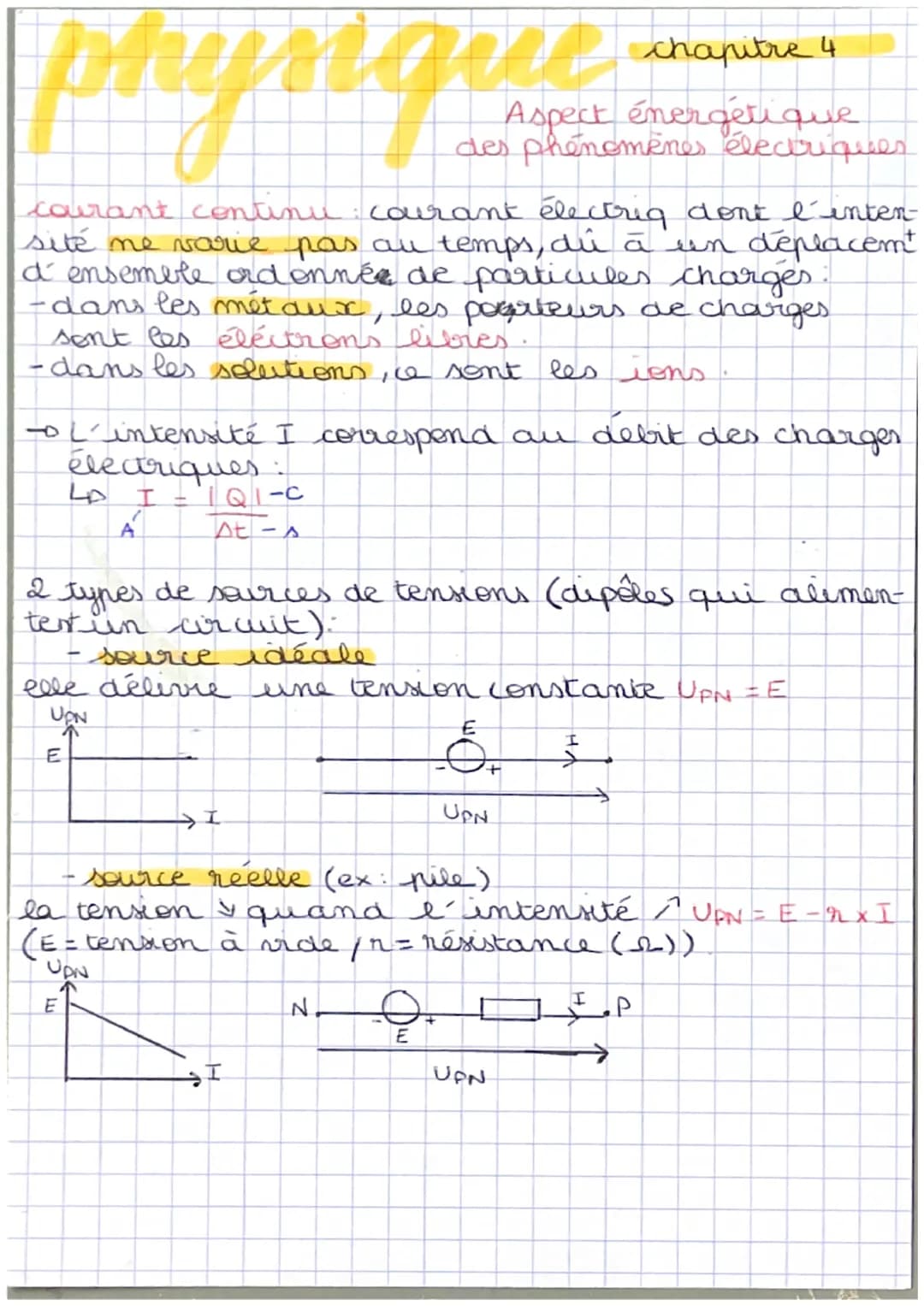 here
chapitre 4
Aspect émergetique
des phenomenes électriques
cairant continu courant électriq don't I´'inten-
sité me varie pas au temps, d