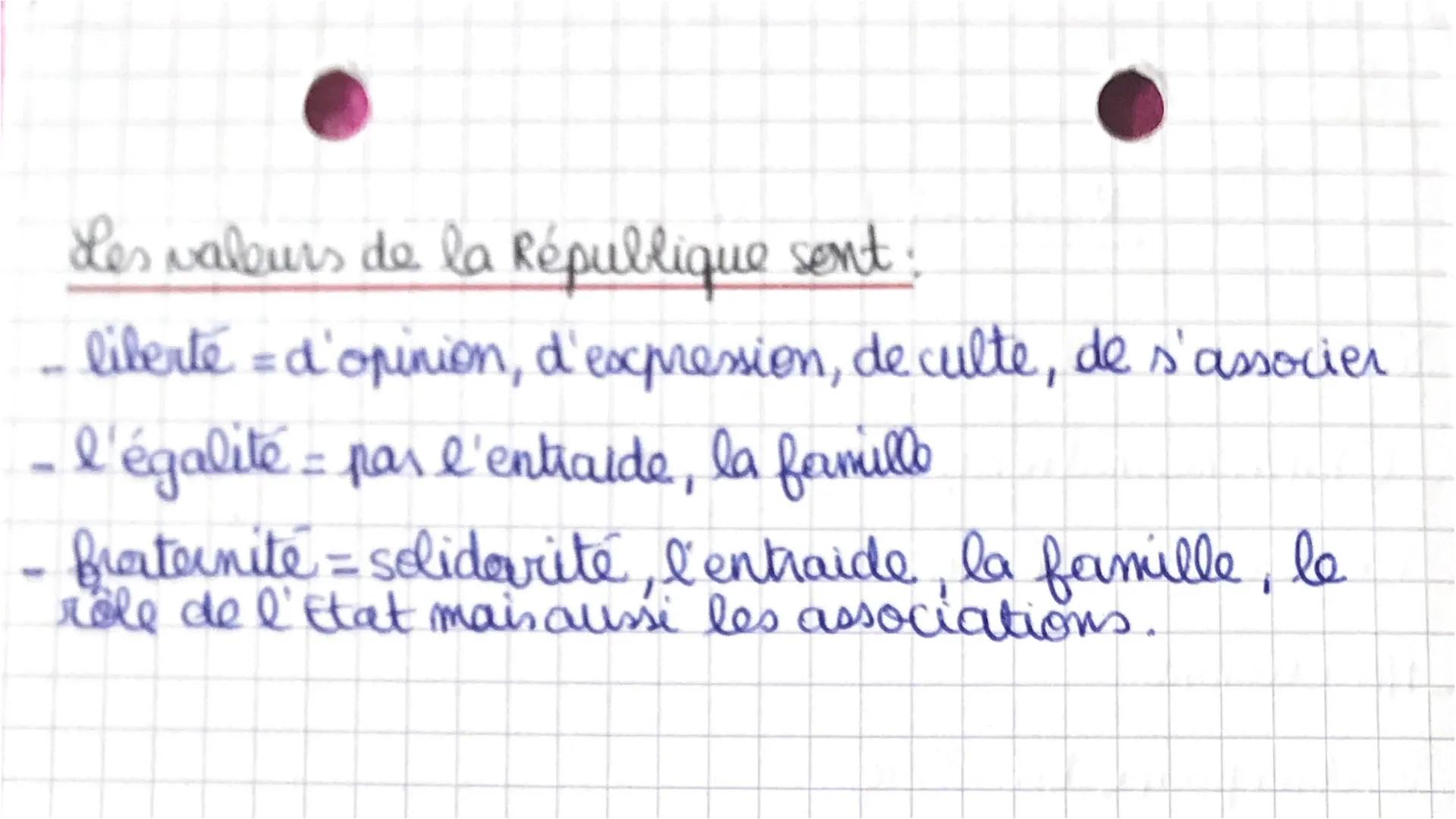 EMC
Urlaun et principes de la République
Les symboles de la République.
-l'hymne national
la devise nationale
-Harianne
- le drapeau tricolo