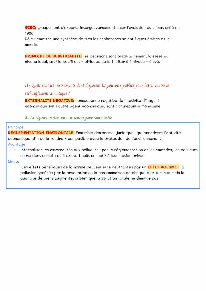 Chapitre 2: regards croisés: Quelle action publique pour l'environnement ?
I- Comment l'environt peut-il devenir un objet d'action publique 