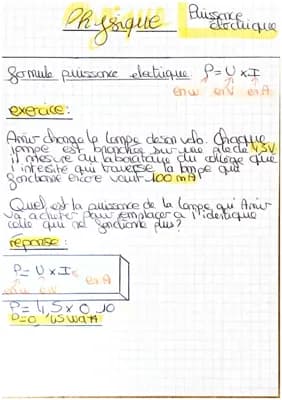 Know Fiche électricité  thumbnail