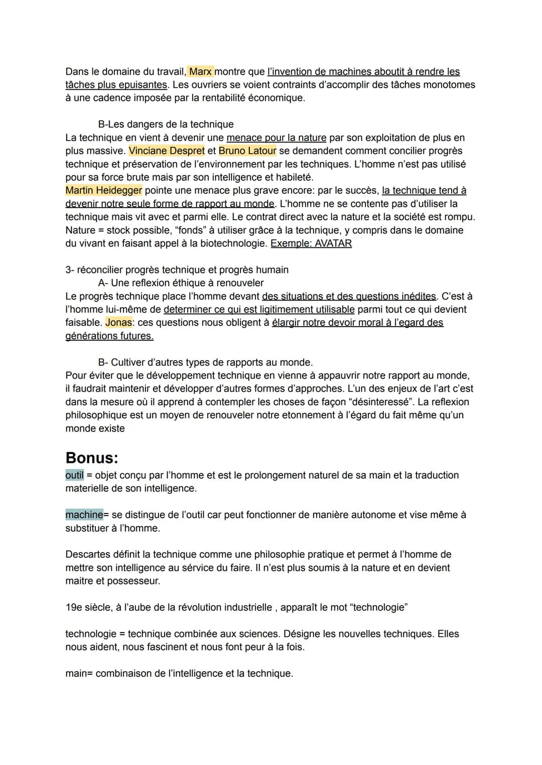 Technique
- en grec: "techné" = produire, faire quelque chose
- ensemble de savoir-faire et d'outils acquis, transmissibles et perfectibles
